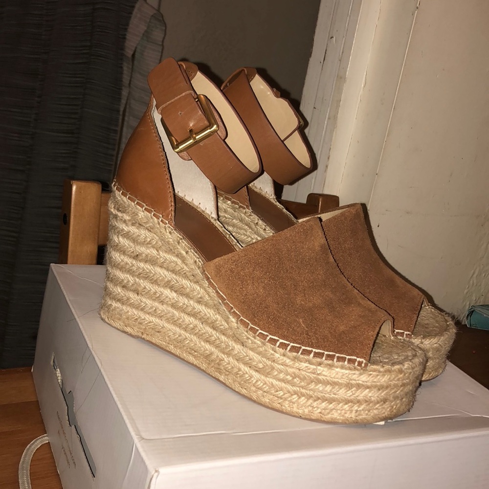 March Fisher ankle strap wedges (Adalyn)